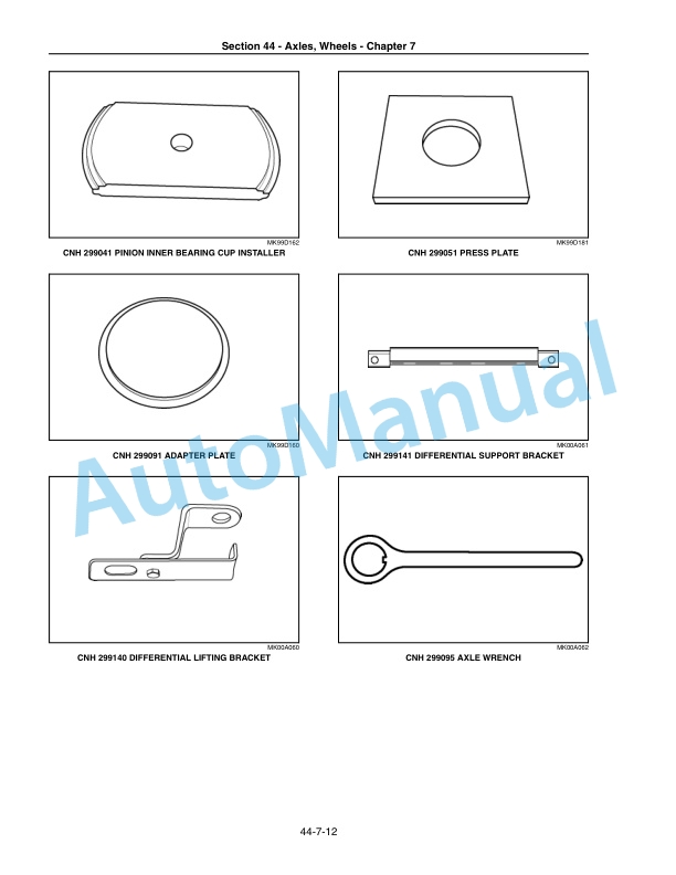 New Holland TJ280, TJ330, TJ380, TJ430, TJ480, TJ530 Tractor Repair Manual 87525646-5