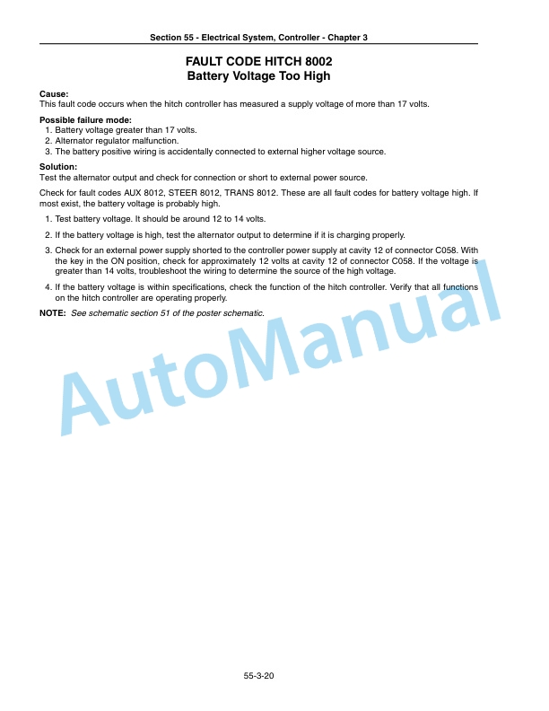 New Holland TJ280, TJ330, TJ380, TJ430, TJ480, TJ530 Tractor Repair Manual 87525648-4