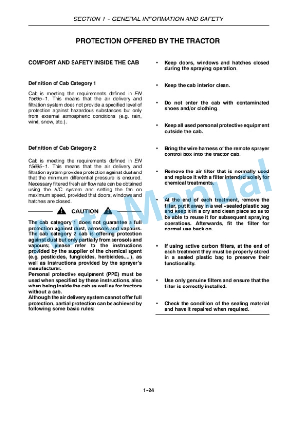 New Holland TK4020, TK4030, TK4040, TK4050, TK4060 Tractor Operation and Maintenance Manual 84317803-2