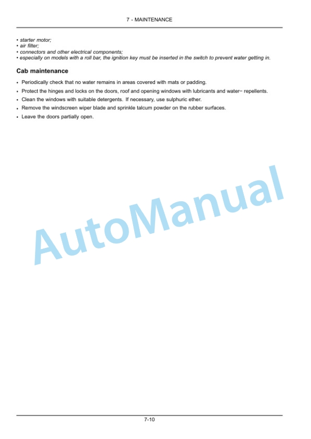 New Holland TK4020V, TK4030V, TK4020F, TK4030F, TK4040M, TK4050M, TK4030, TK4040, TK4050, TK4060 Tractor Operation and Maintenance Manual 48077221-4