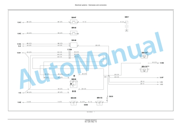 Alternative view of New Holland TK4030V, TK4050, TK4050M, TK4060 Tractor Service Manual 47869950