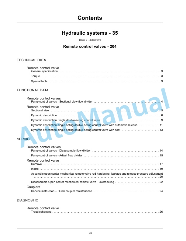 New Holland TK4030V, TK4050, TK4050M, TK4060 Tractor Service Manual 47869951-4
