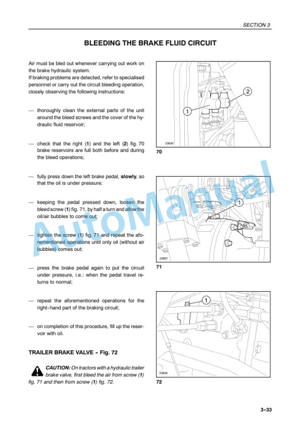 New Holland TL70, TL80, TL90, TL100 Tractor Operation and Maintenance Manual 6036457100-5