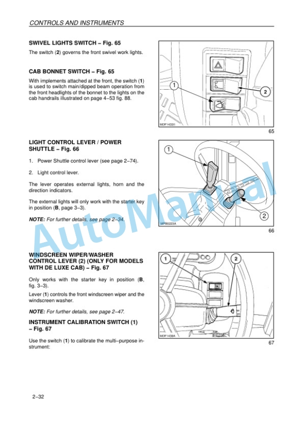 Alternative view of New Holland TL70A, TL80A, TL90A, TL100A Tractor Operation and Maintenance Manual 87557824
