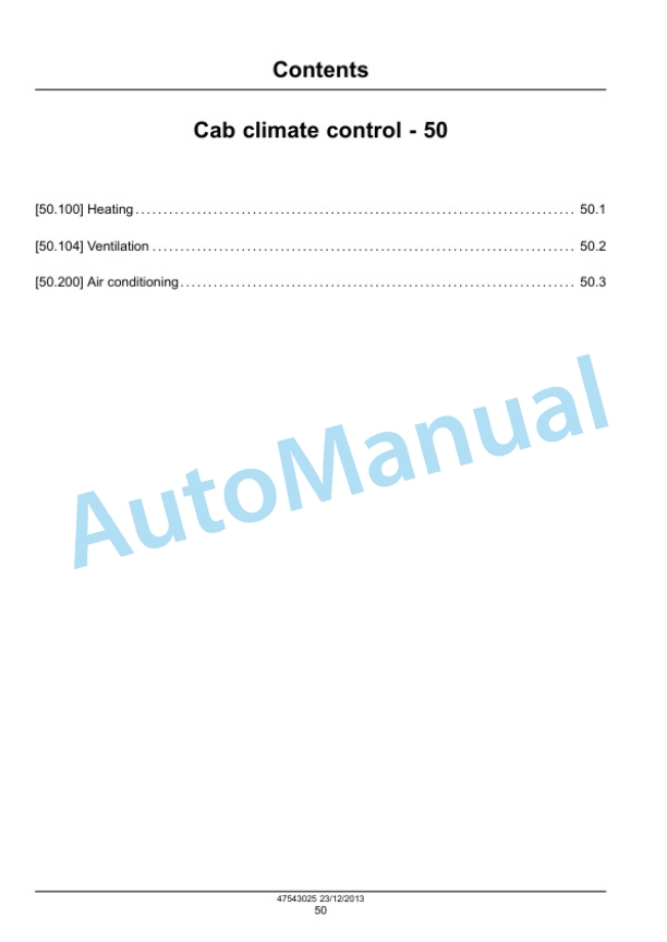 New Holland TL75E, TL85E, TL95E Power Shuttle Tractor Service Manual 47543025-4