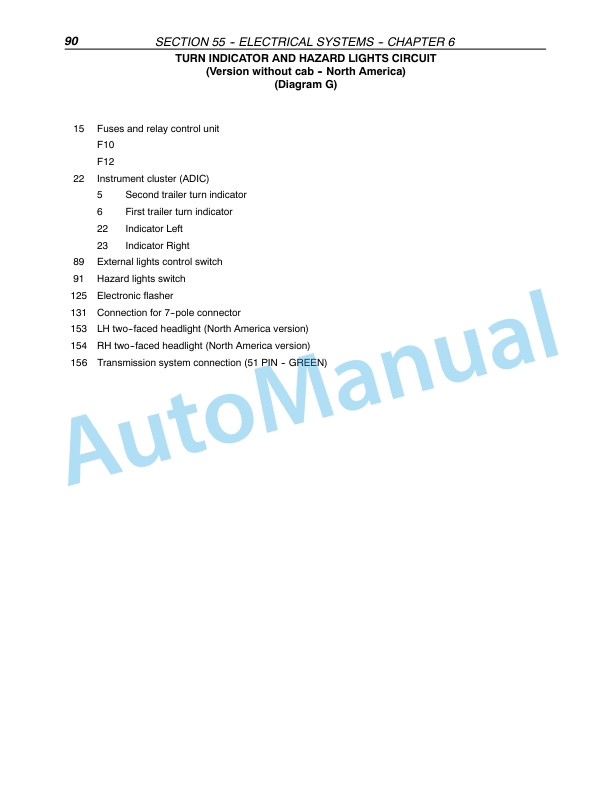 New Holland TL80A, TL90A, TL100A Tractor Repair Manual 87053395-3