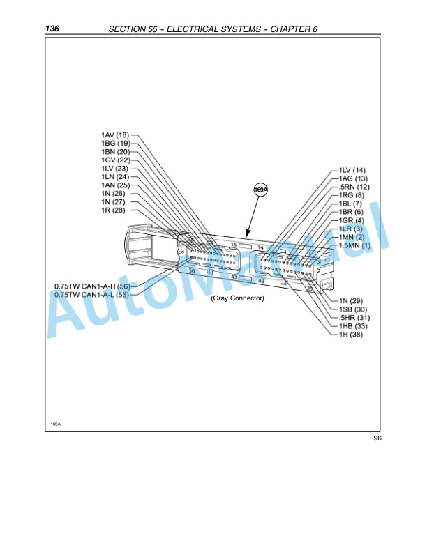 New Holland TL80A, TL90A, TL100A Tractor Repair Manual 87053395-4