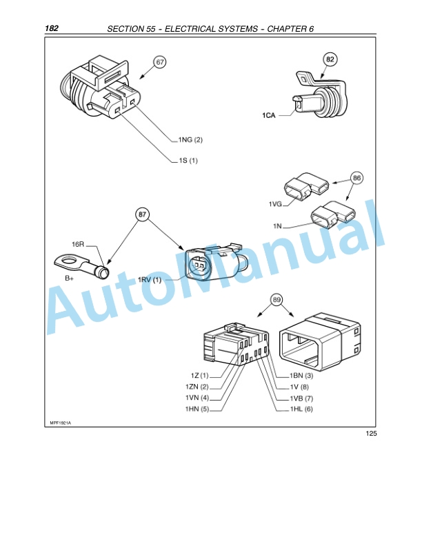 New Holland TL80A, TL90A, TL100A Tractor Repair Manual 87053395-5