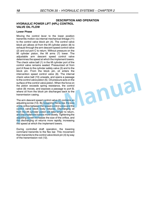New Holland TL80A, TL90A, TL100A Tractor Repair Manual 87580877-3