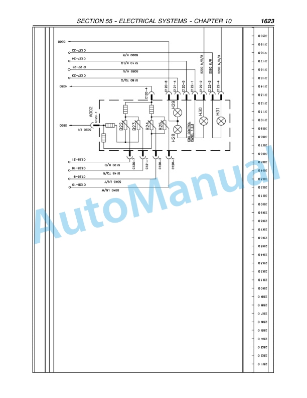 New Holland TM Series TM120-TM190 Tractor Repair Manual 87021031-4