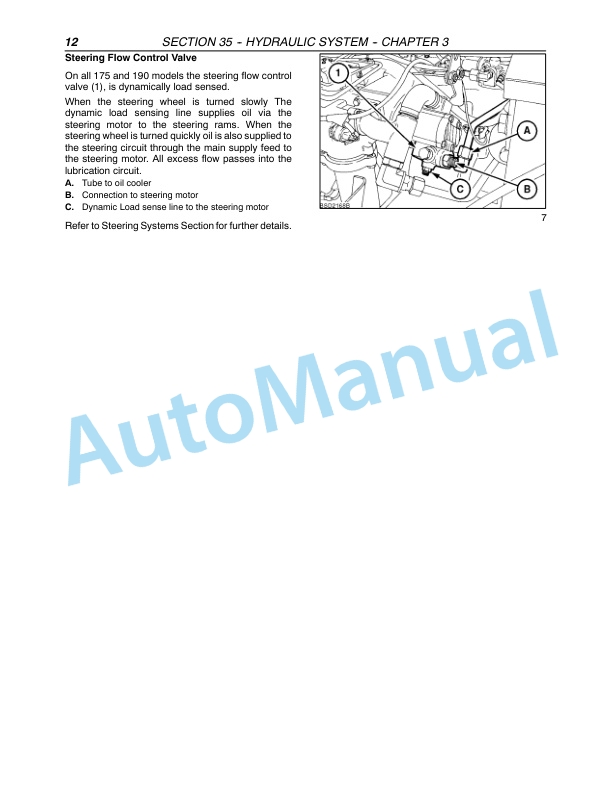New Holland TM120, TM130, TM140, TM155, TM175, TM190 Tractor Repair Manual 87611242-4