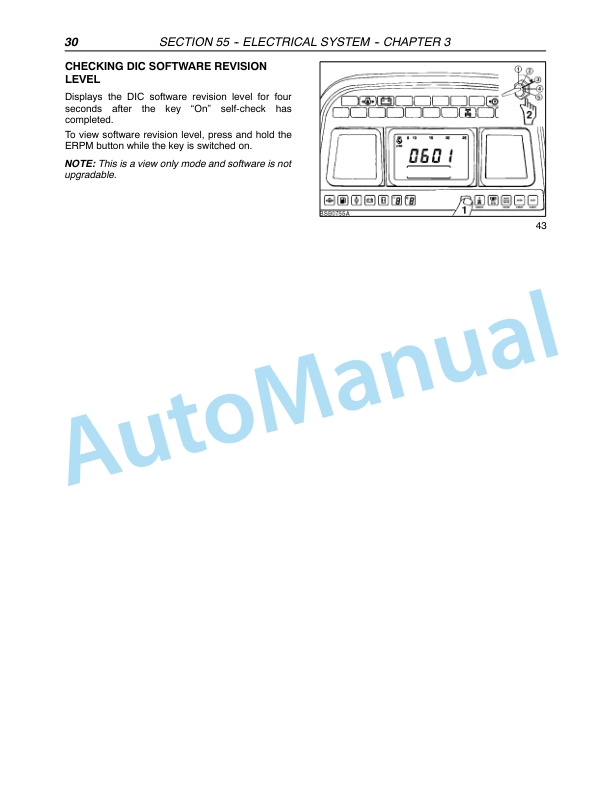 New Holland TM120, TM130, TM140, TM155, TM175, TM190 Tractor Repair Manual 87611244-4
