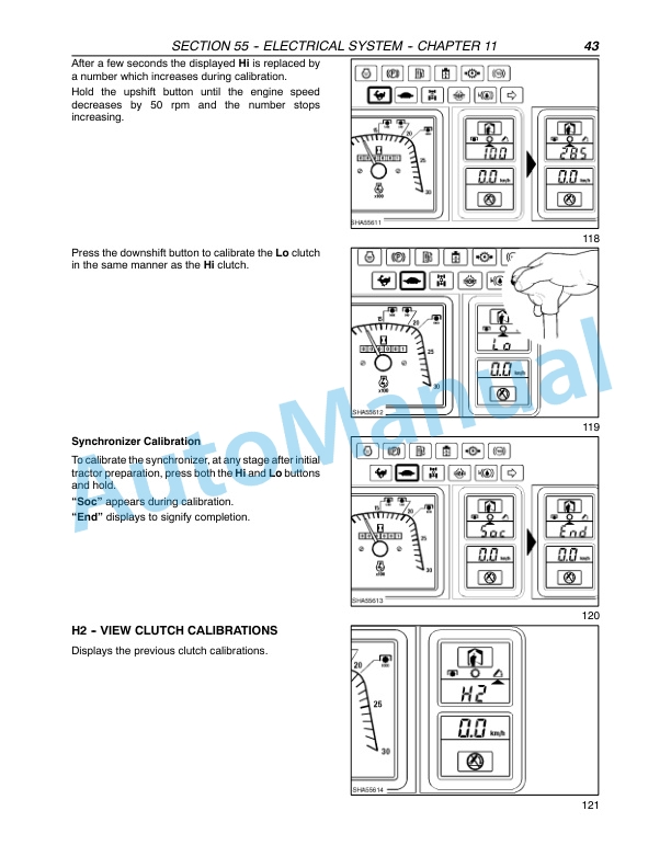 New Holland TM120, TM130, TM140, TM155, TM175, TM190 Tractor Repair Manual 87611247-5