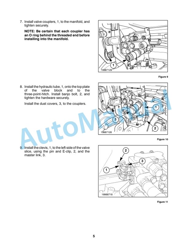 New Holland TN Series Installation Instruction Supplement 86620160-4