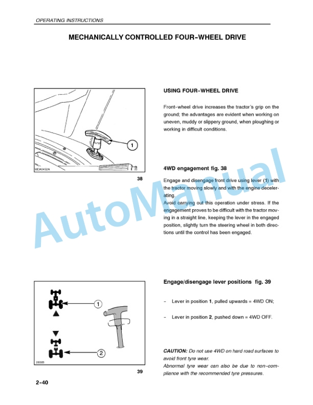 New Holland TN55, TN65, TN70, TN75 Operation and Maintenance Manual 86584836-3