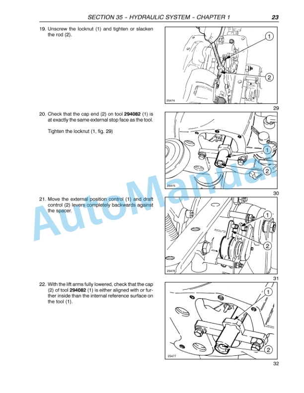 New Holland TN55, TN65, TN70, TN75 Tractor Repair Manual 87034096-2