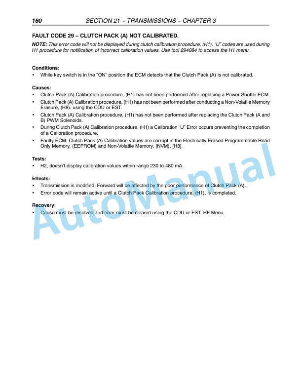 New Holland TN55D, TN55S, TN65D, TN65S, TN70D, TN70S, TN75D, TN75S Tractor Repair Manual 87059382-4