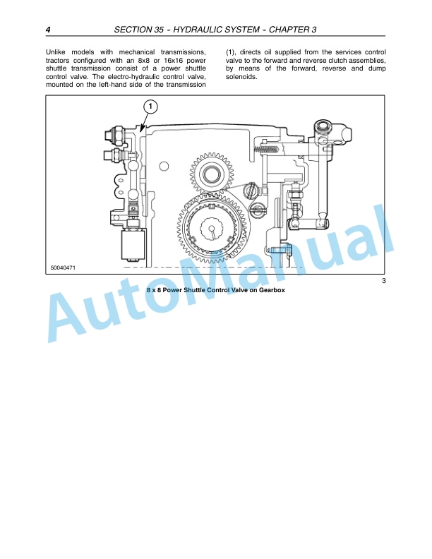 New Holland TN55D, TN55S, TN65D, TN65S, TN70D, TN70S, TN75D, TN75S Tractor Repair Manual 87059384-2