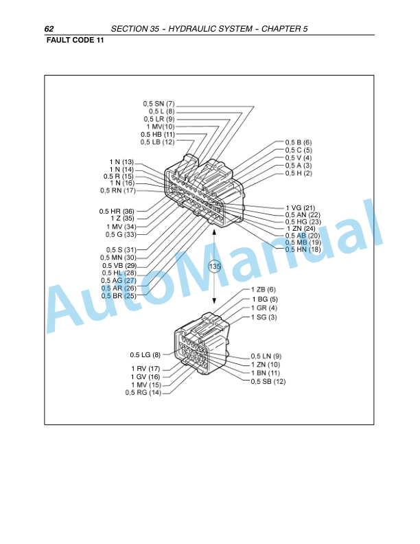 New Holland TN55D, TN55S, TN65D, TN65S, TN70D, TN70S, TN75D, TN75S Tractor Repair Manual 87059384-3