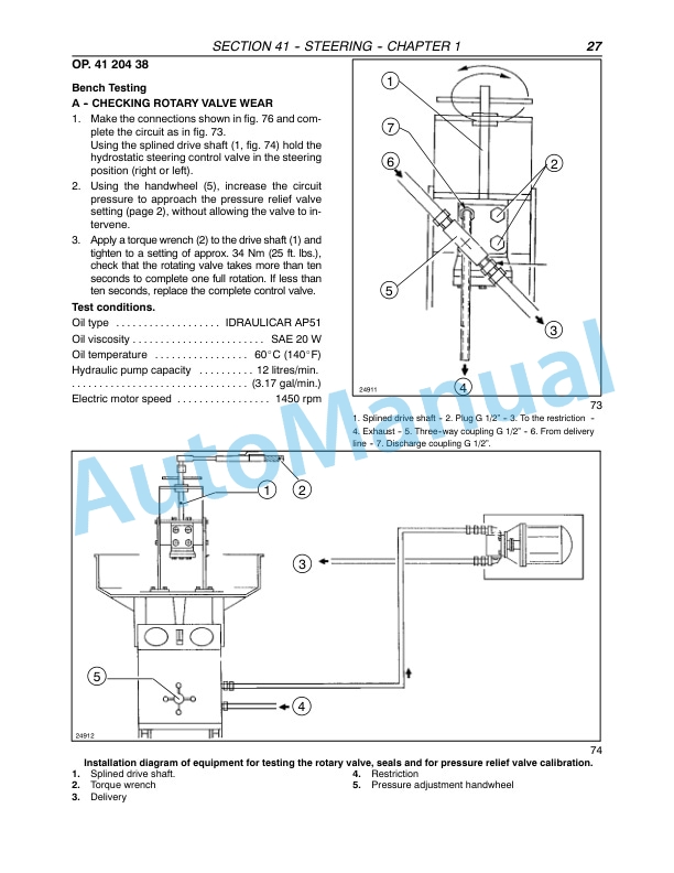 New Holland TN55D, TN55S, TN65D, TN65S, TN70D, TN70S, TN75D, TN75S Tractor Repair Manual 87059385-2