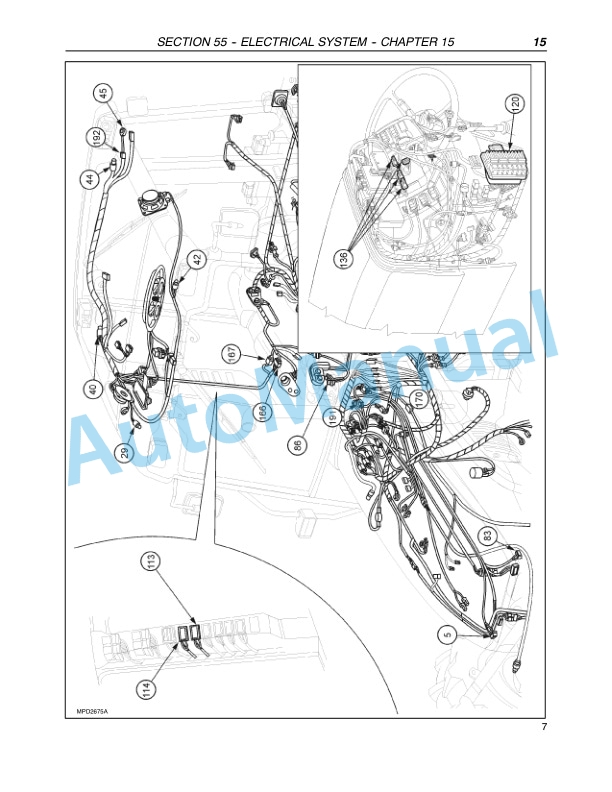 New Holland TN55D, TN55S, TN65D, TN65S, TN70D, TN70S, TN75D, TN75S Tractor Repair Manual 87059387-2