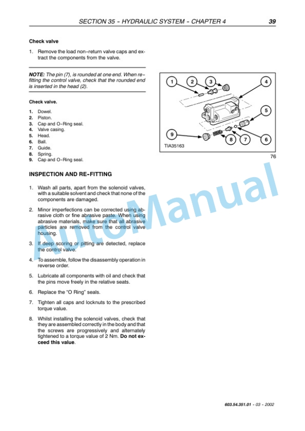 New Holland TN55D, TN55S, TN65D, TN65S, TN70D, TN70S, TN75D, TN75S Tractor Service Manual 6035435101-3