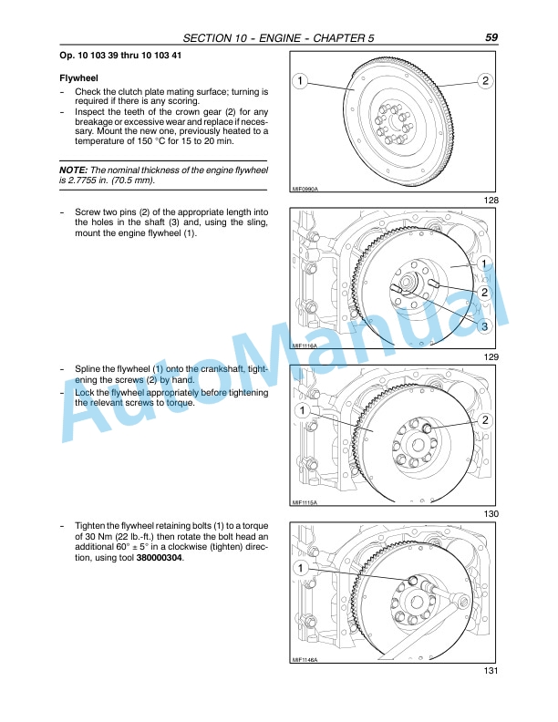 New Holland TN60A, TN70A, TN75A, TN85A, TN95A Tractor Repair Manual 87393900-4