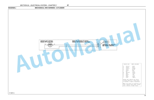 New Holland TN60A, TN70A, TN75A, TN85A, TN95A Tractor Repair Manual 87393901-5