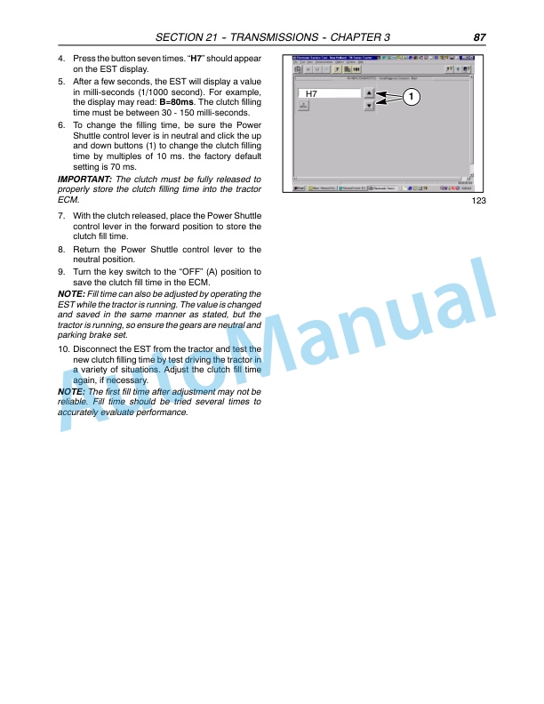 New Holland TN60A, TN70A, TN75A Tractor Repair Manual 87047547-3