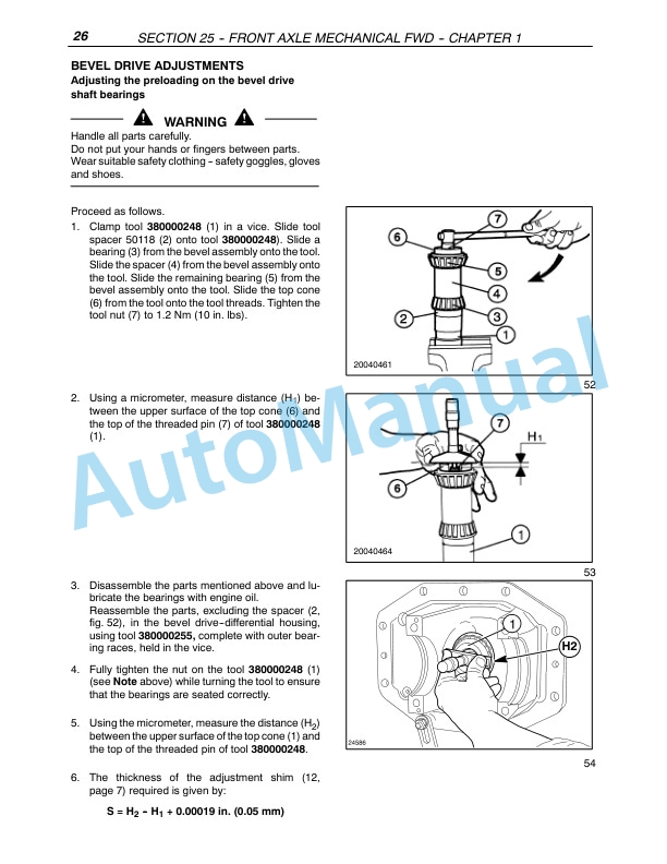 New Holland TN60A, TN70A, TN75A Tractor Repair Manual 87047548-3