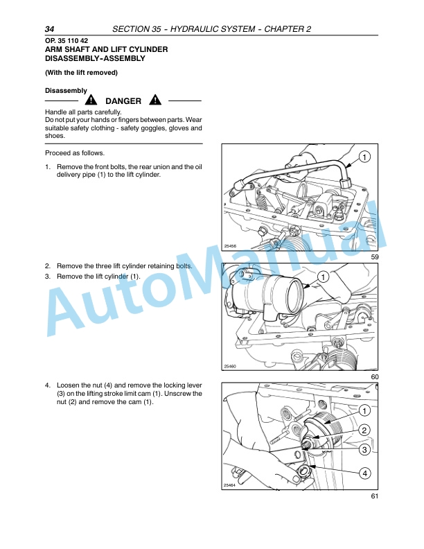 New Holland TN60A, TN70A, TN75A Tractor Repair Manual 87047549-3