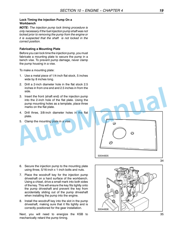 New Holland TN60DA, TN60SA, TN70DA, TN70SA, TN75DA, TN75SA, TN85DA, TN95DA Tractor Repair Manual 87393596-3