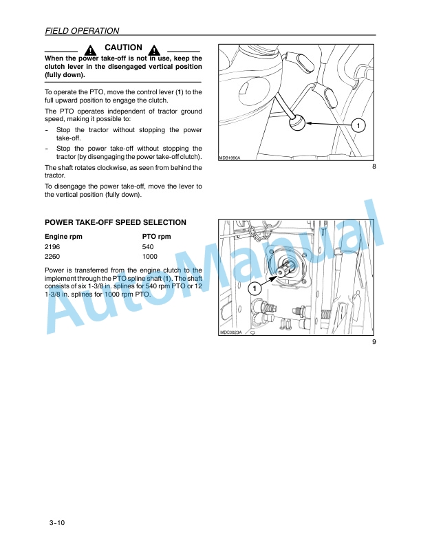 New Holland TN60VA, TN75VA, TN95VA Tractor Operation and Maintenance Manual 87354197-3