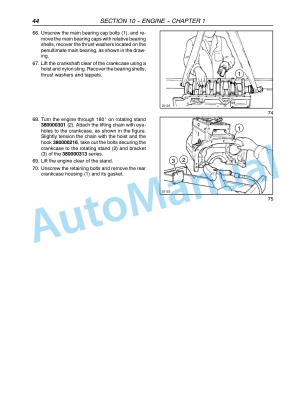 New Holland TN60VA, TN75VA, TN95VA Tractor Repair Manual 87352280-3