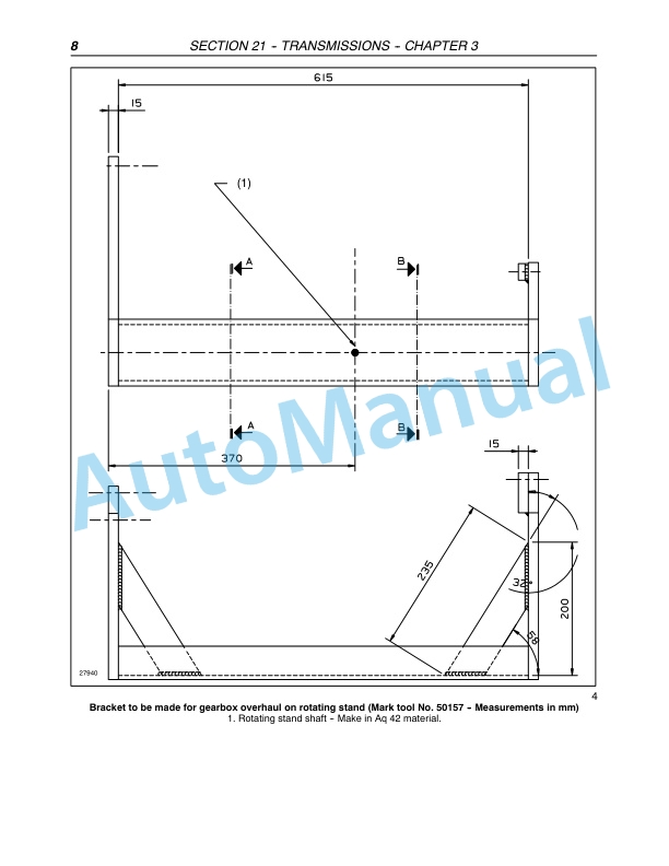 New Holland TN60VA, TN75VA, TN95VA Tractor Repair Manual 87352281-2