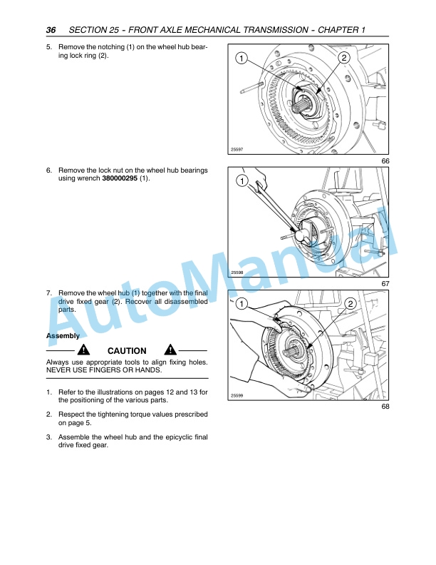 New Holland TN60VA, TN75VA, TN95VA Tractor Repair Manual 87352282-2