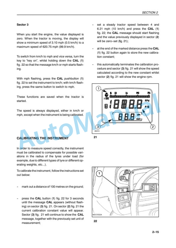 New Holland TN65F, TN75F, TN90F Operation and Maintenance Manual 6036452100-2