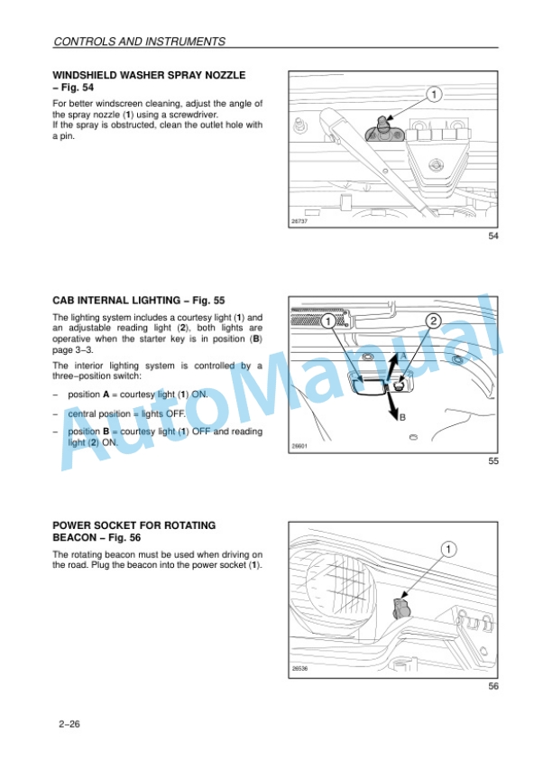 Alternative view of New Holland TN70F, TN80F, TN95F Operation and Maintenance Manual 6036455100