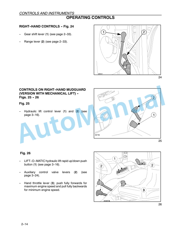 Alternative view of New Holland TN75FA, TN85FA, TN95FA Tractor Operation and Maintenance Manual 87045591