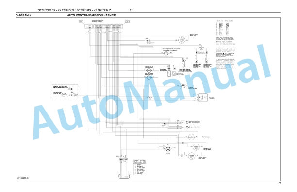 New Holland TN75FA, TN85FA, TN95FA Tractor Repair Manual 87051833-5