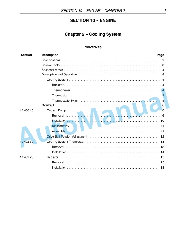 New Holland TN75FA, TN85FA, TN95FA Tractor Repair Manual 87675644-4