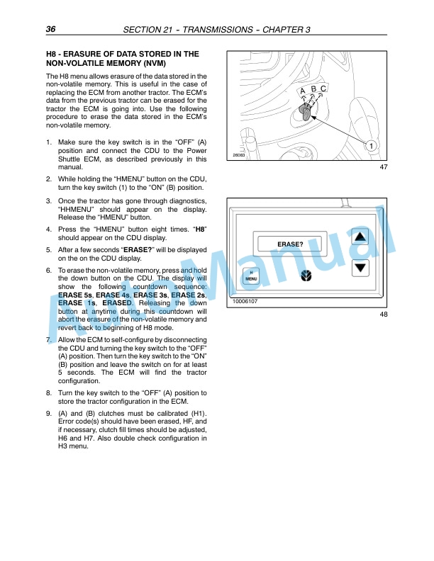 Alternative view of New Holland TN75FA, TN85FA, TN95FA Tractor Repair Manual 87675645
