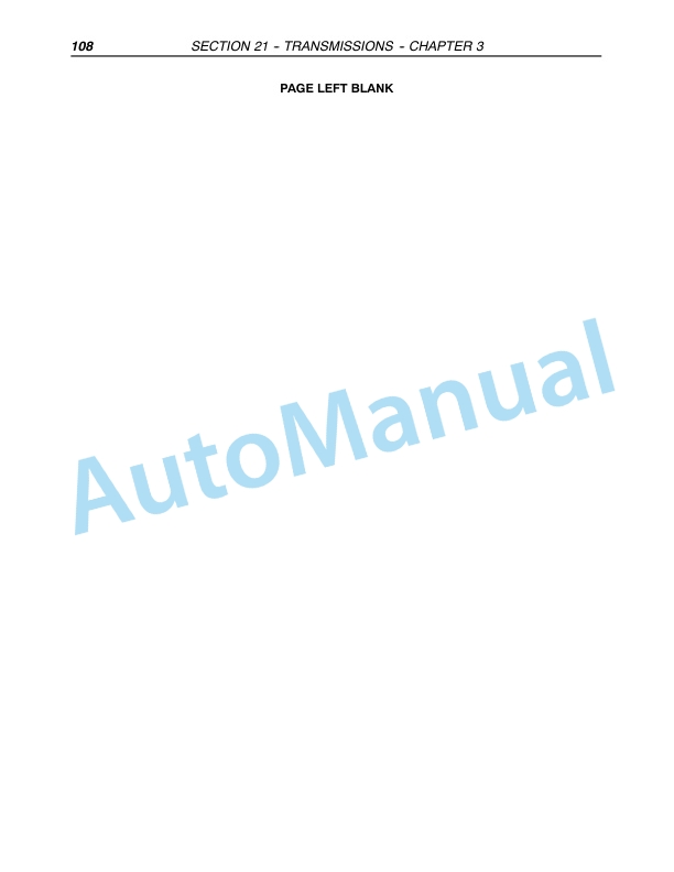 Alternative view of New Holland TNF Series Tractor Repair Manual 87026009