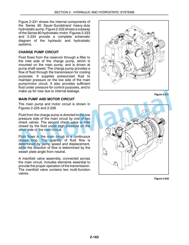 New Holland TR89, TR99 Repair Manual 86589292-4
