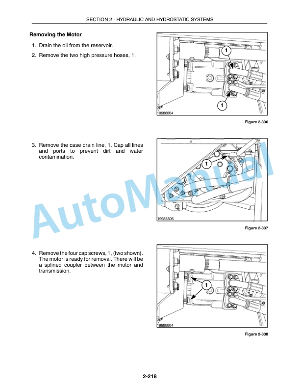 New Holland TR89, TR99 Repair Manual 86589292-5