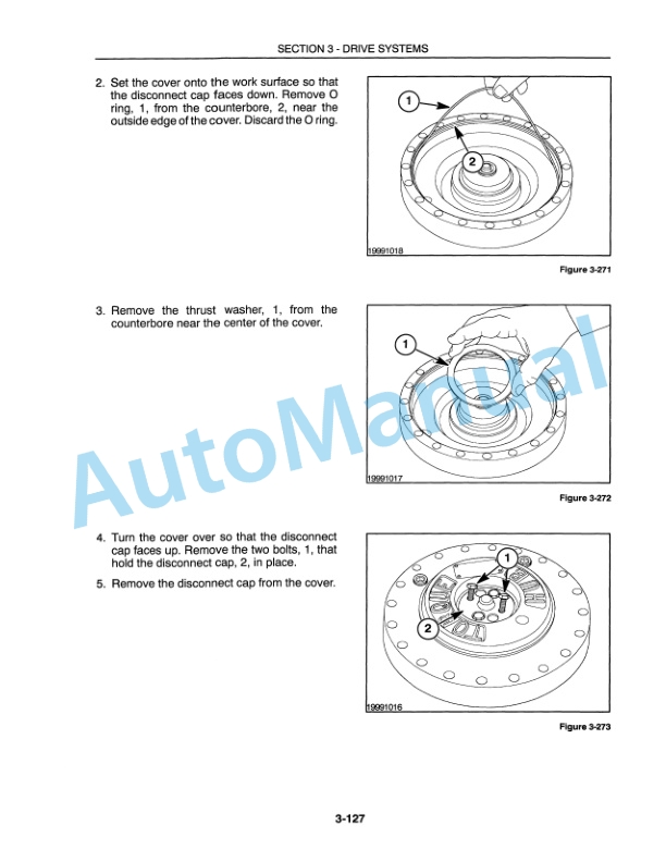 New Holland TR89, TR99 Repair Manual 86589293-3