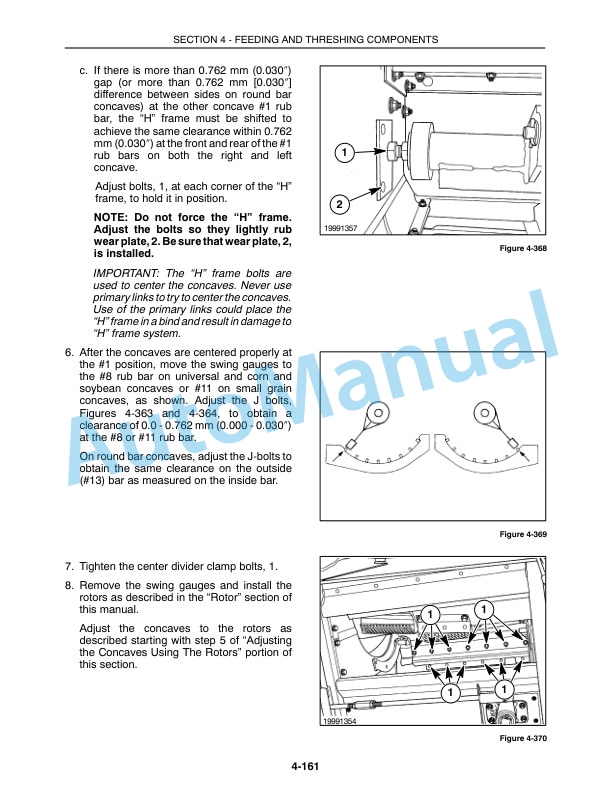 New Holland TR89, TR99 Repair Manual 86589294-5