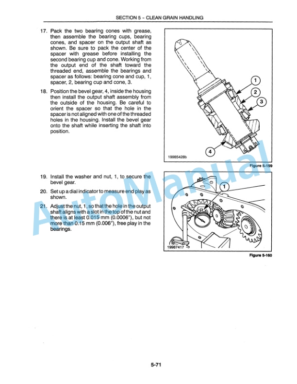 New Holland TR89, TR99 Repair Manual 86589295-4