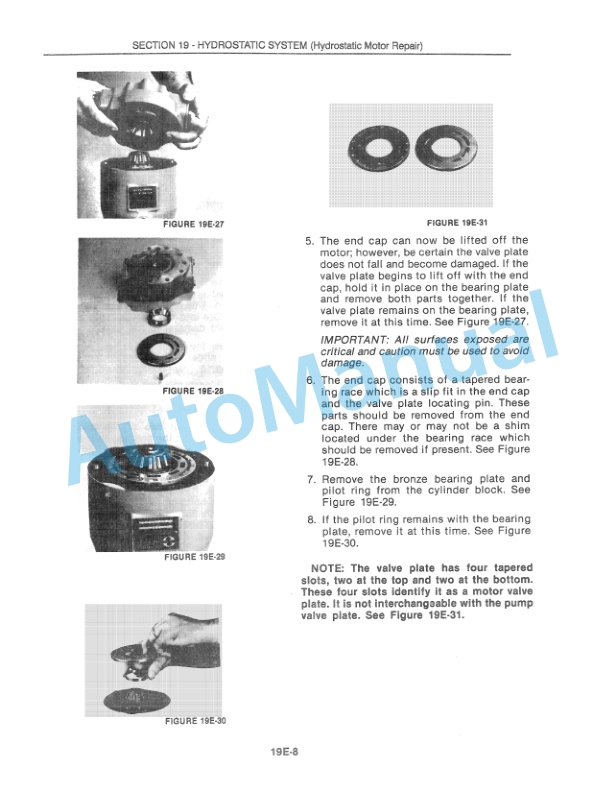 New Holland TR96, TR97, TR98 Combine Repair Manual 40009619-3