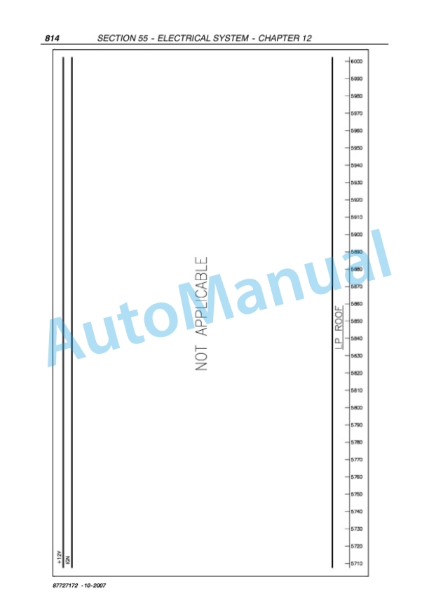 New Holland TS-A Series Tractor Repair Manual 87727172-5